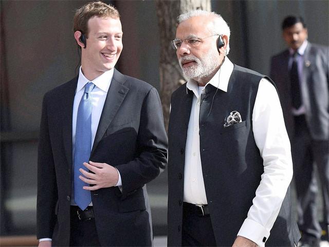 wall street journal says facebook supporting bjp