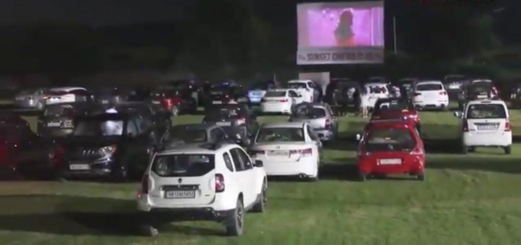 drive in theaters opened in Delhi