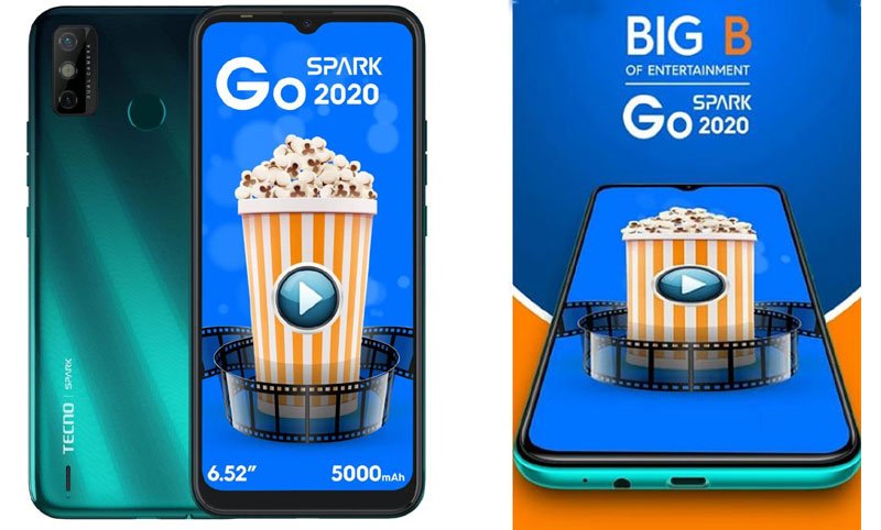tecno spark go 2020 smart phone launched 