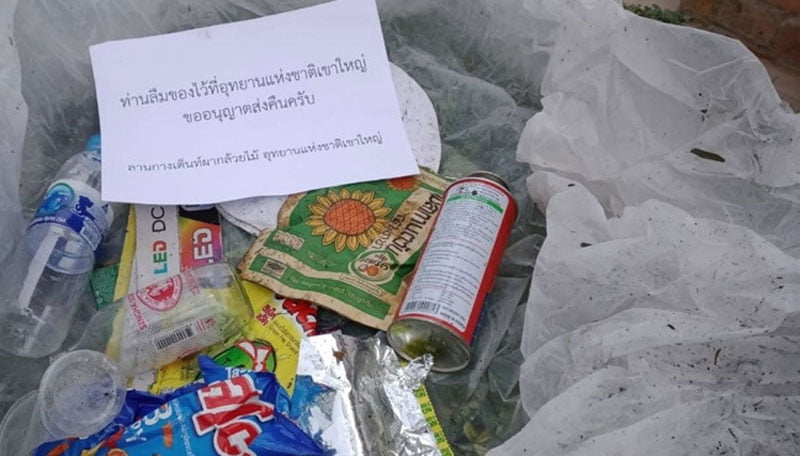 this park in bangkok sends trash back to tourists who litter in park 