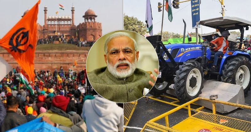 who is behind the farmers in delhi riots