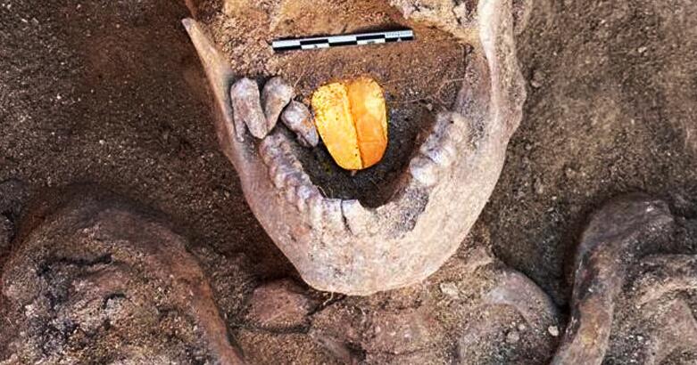 Archeologists Found A Golden Tongue in Egypt Mummy