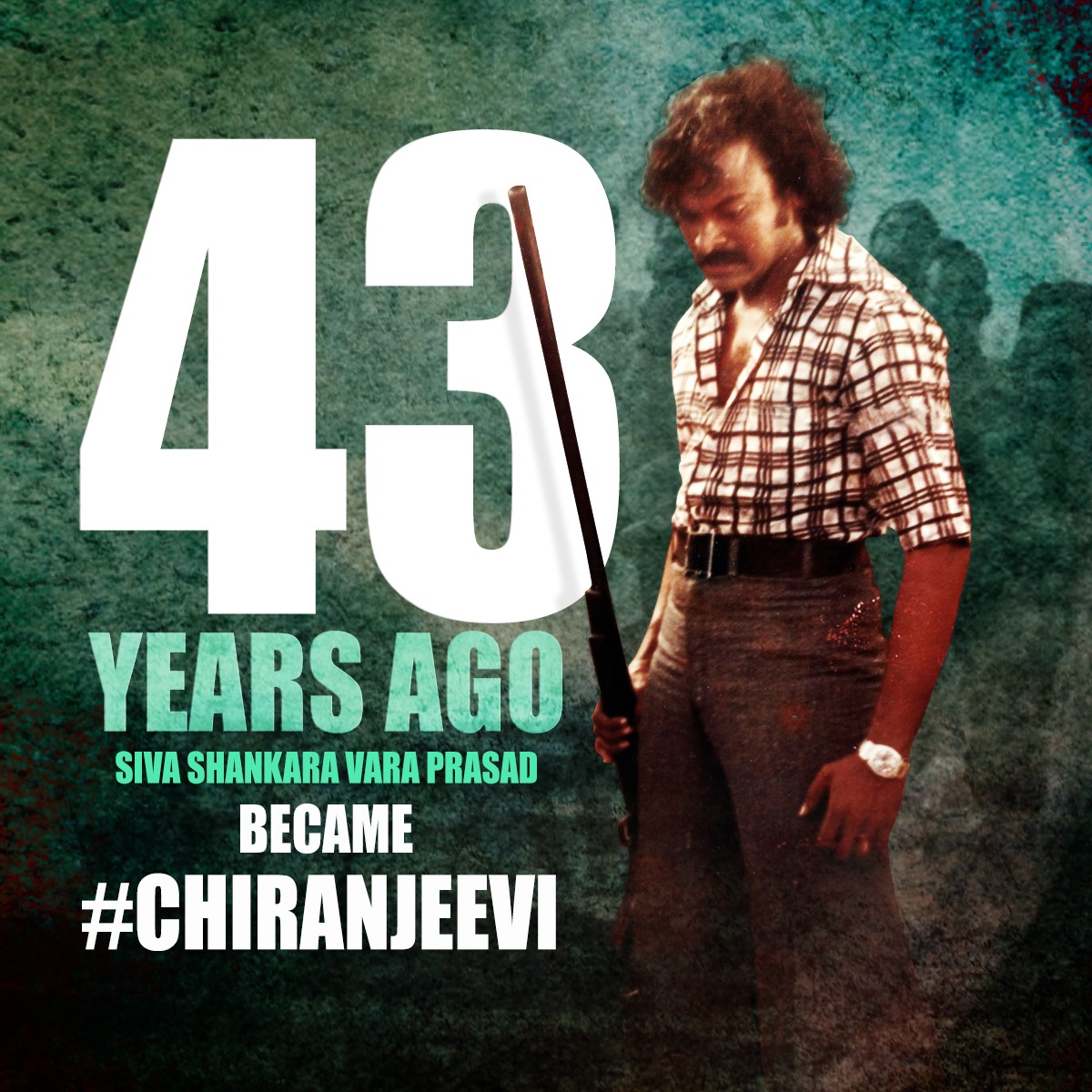 43 years for chiranjeevi career