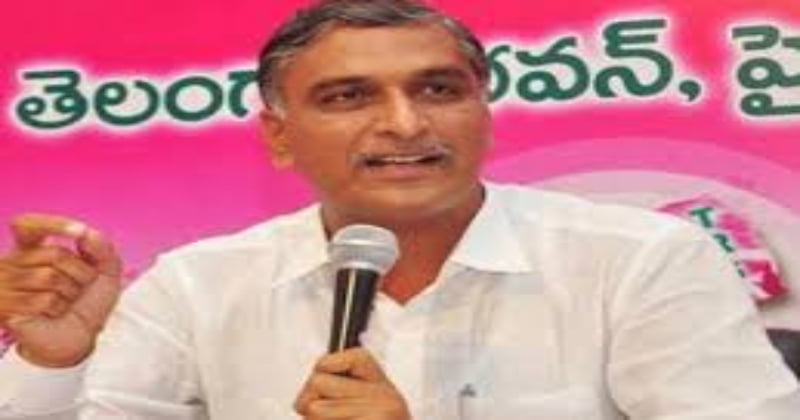Harish rao sensational indirect comments new party