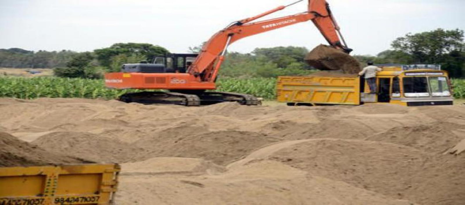 jayaprakash power secures two year sand mining contract from ap govt