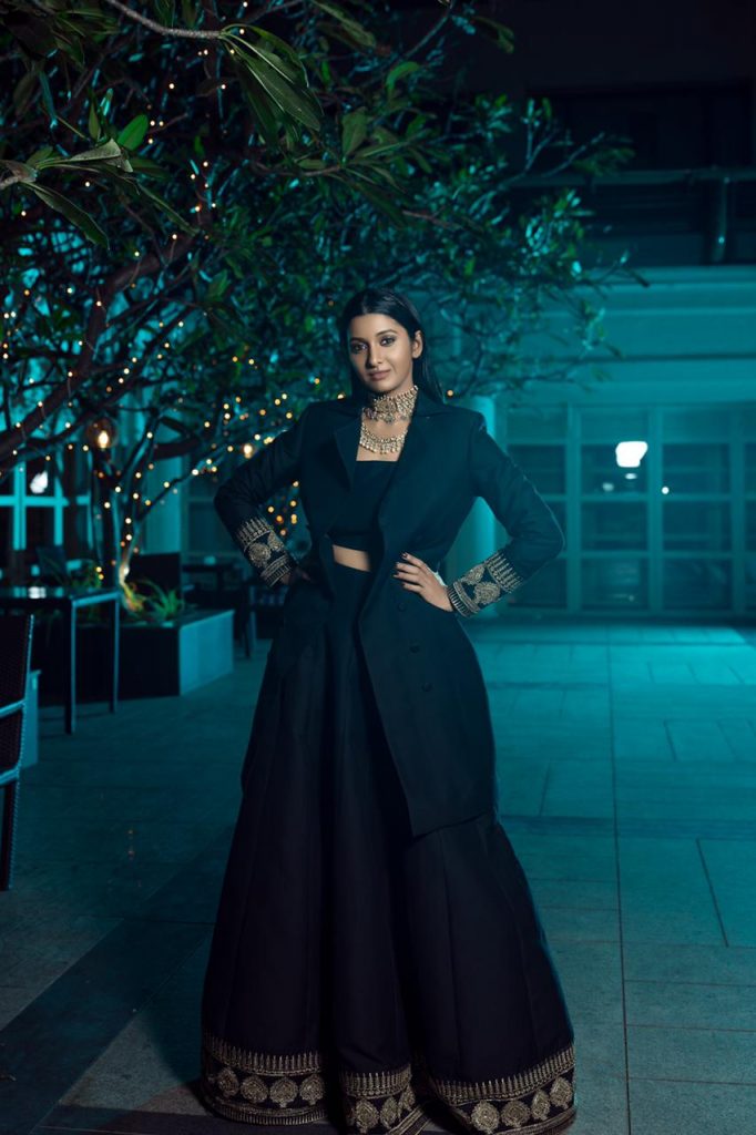 Priya Bhavani Shankar Black Dress Stills
