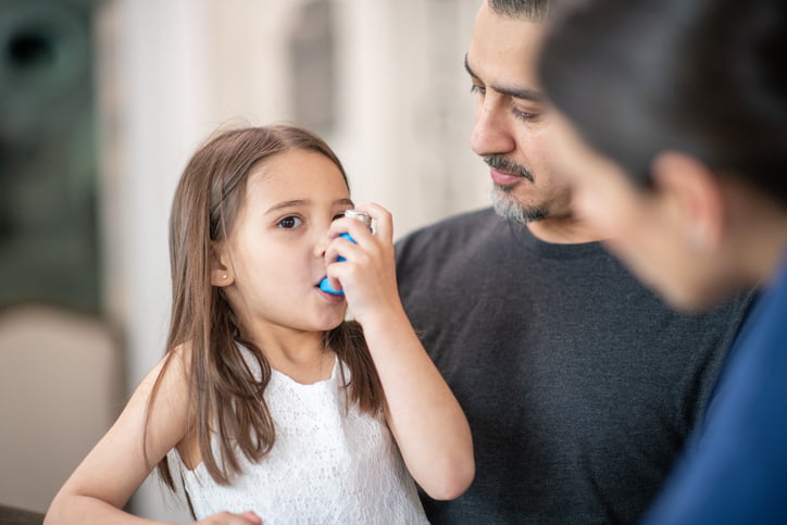 Parents role in children suffering from Asthma