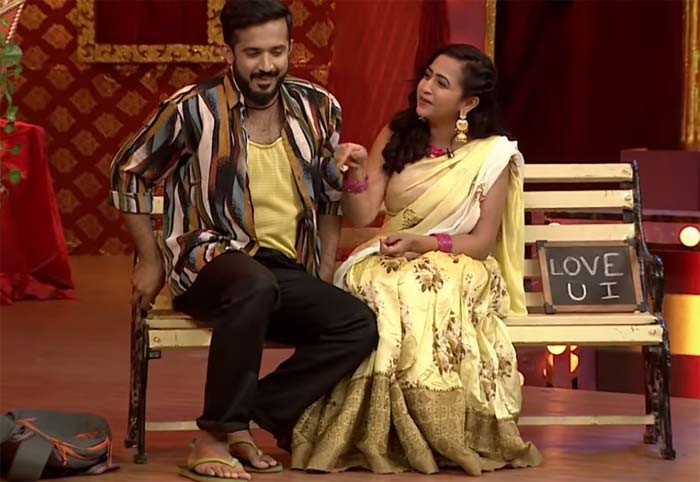lasya and ravi in comedy stars latest promo