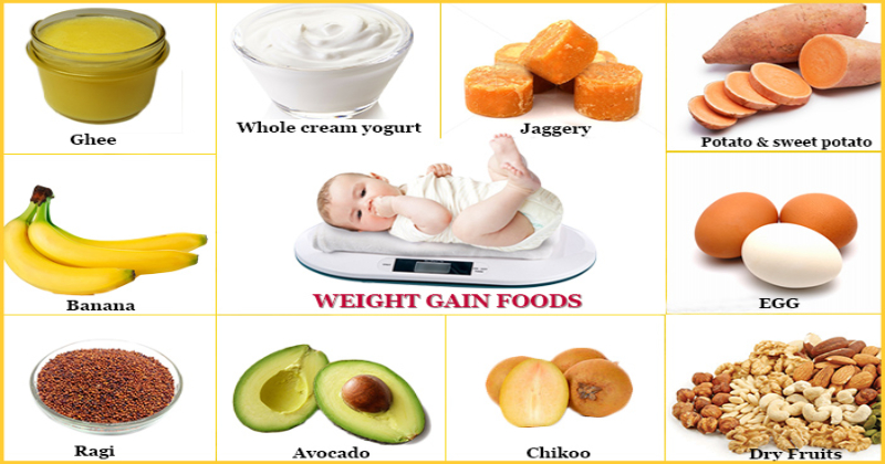 best food for infants for weight gain