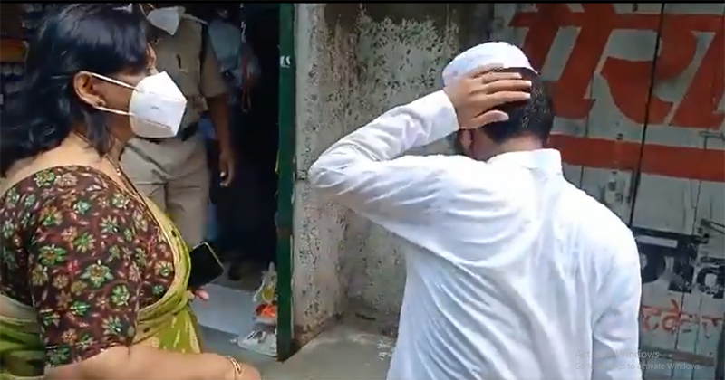 another slap ias manjusha vikrant rai slaps shopkeeper alleges lockdown violation in Madhya Pradesh 