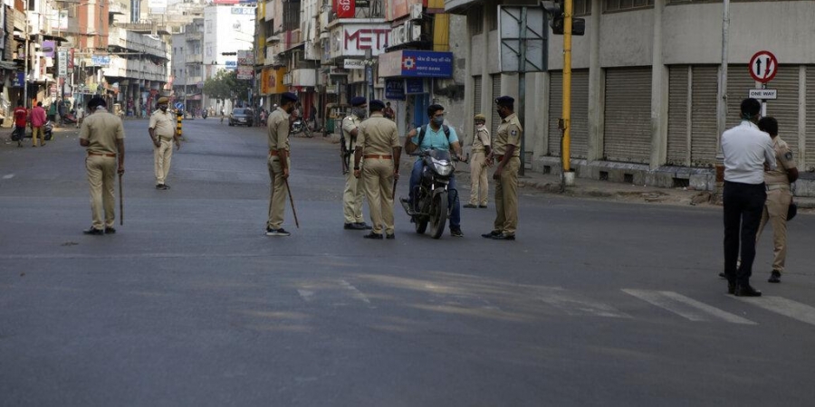 In Andhra pradesh 144 section and curfew