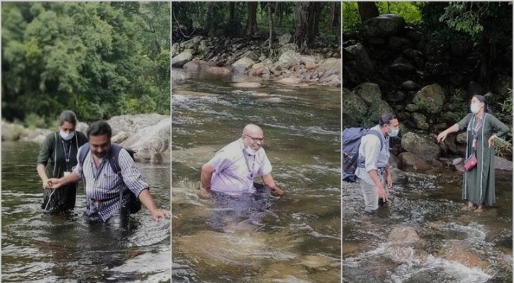 Kerala Doctors: crossed rivers and forest to service