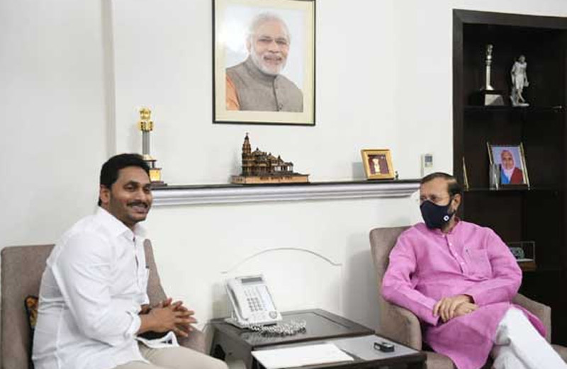 AP CM YS Jagan meets central ministers 