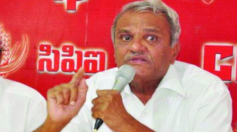 CPI Narayana serious comments on sec 124(a) 