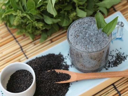 Basil Seeds: benifits to weight loss 