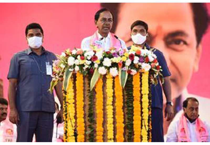 CM KCR inaugurates dalita bandhu in huzurabad