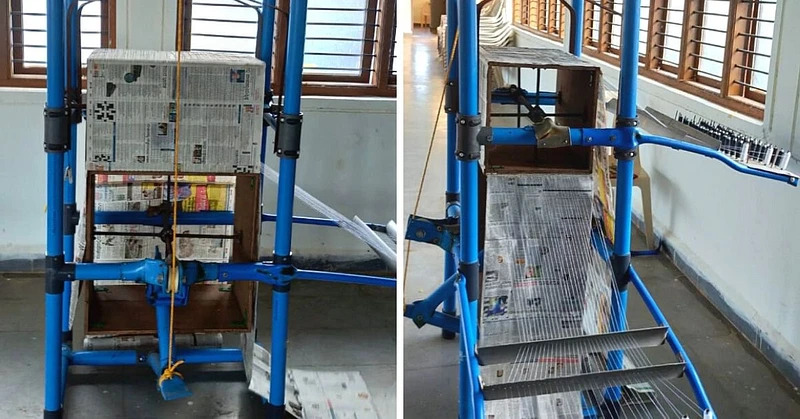 This Newspaper Bag can carry 10 kgs