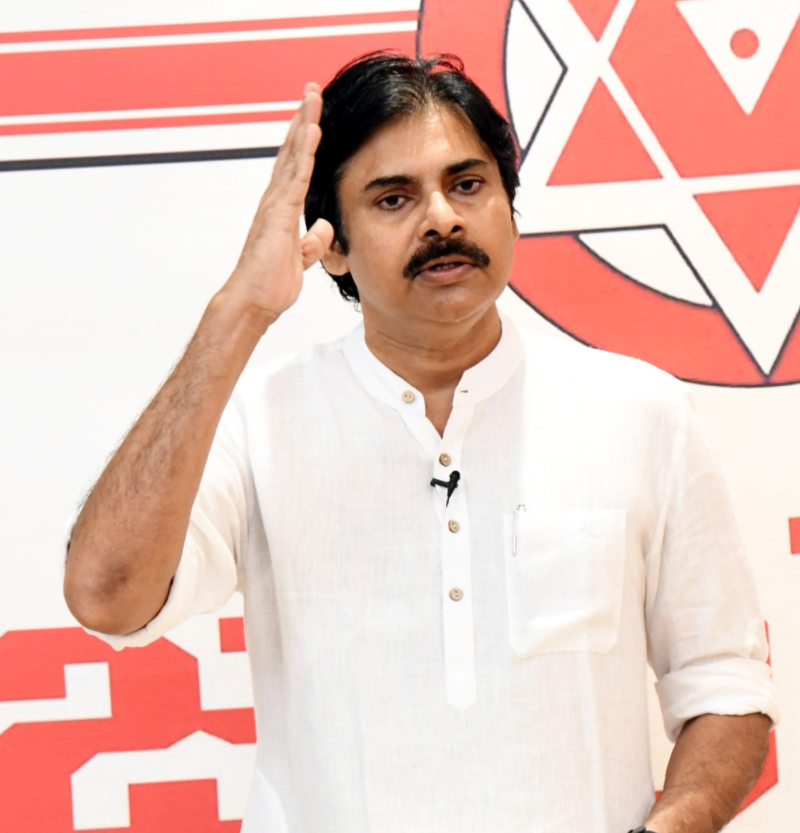 Pawan Kalyan serious comments on ycp govt