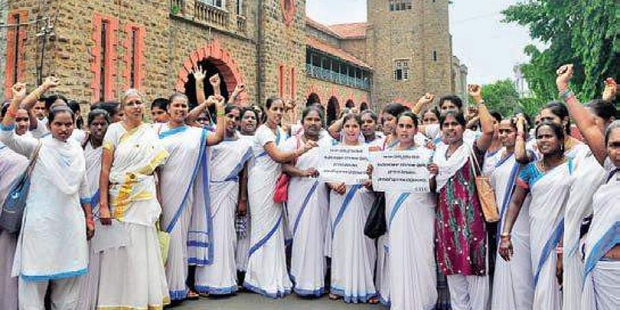Asha Workers protest (file Photo)