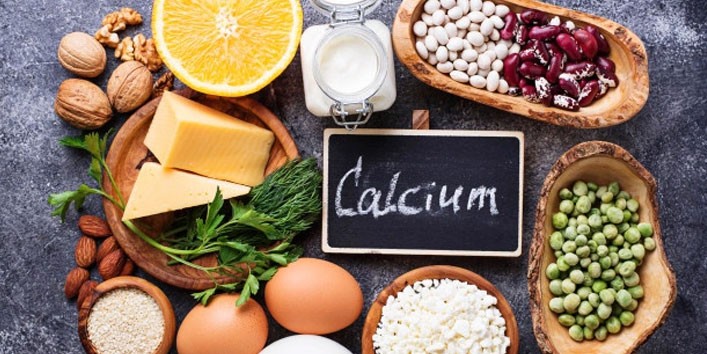 Calcium rich food items