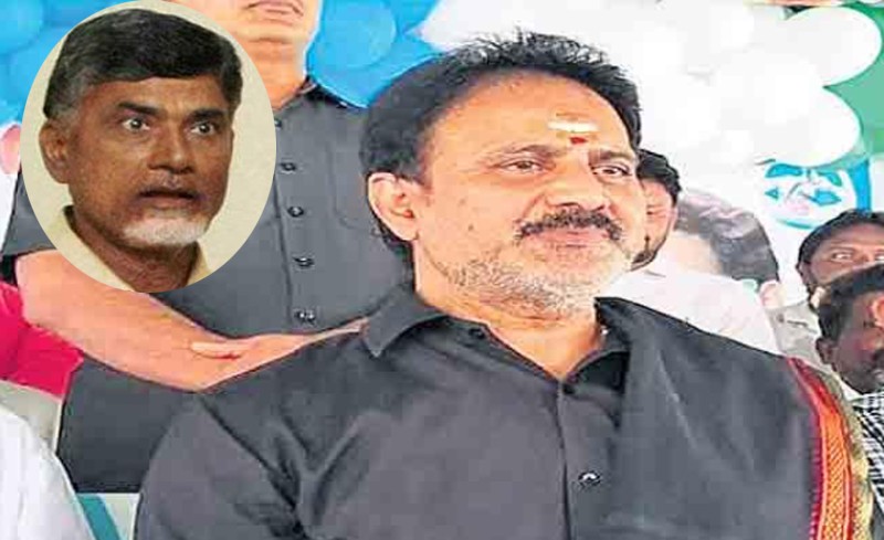 YCP MP Mopidevi serious comments on chandra babu