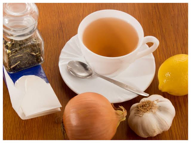 Onion Tea: to check cold to cancer