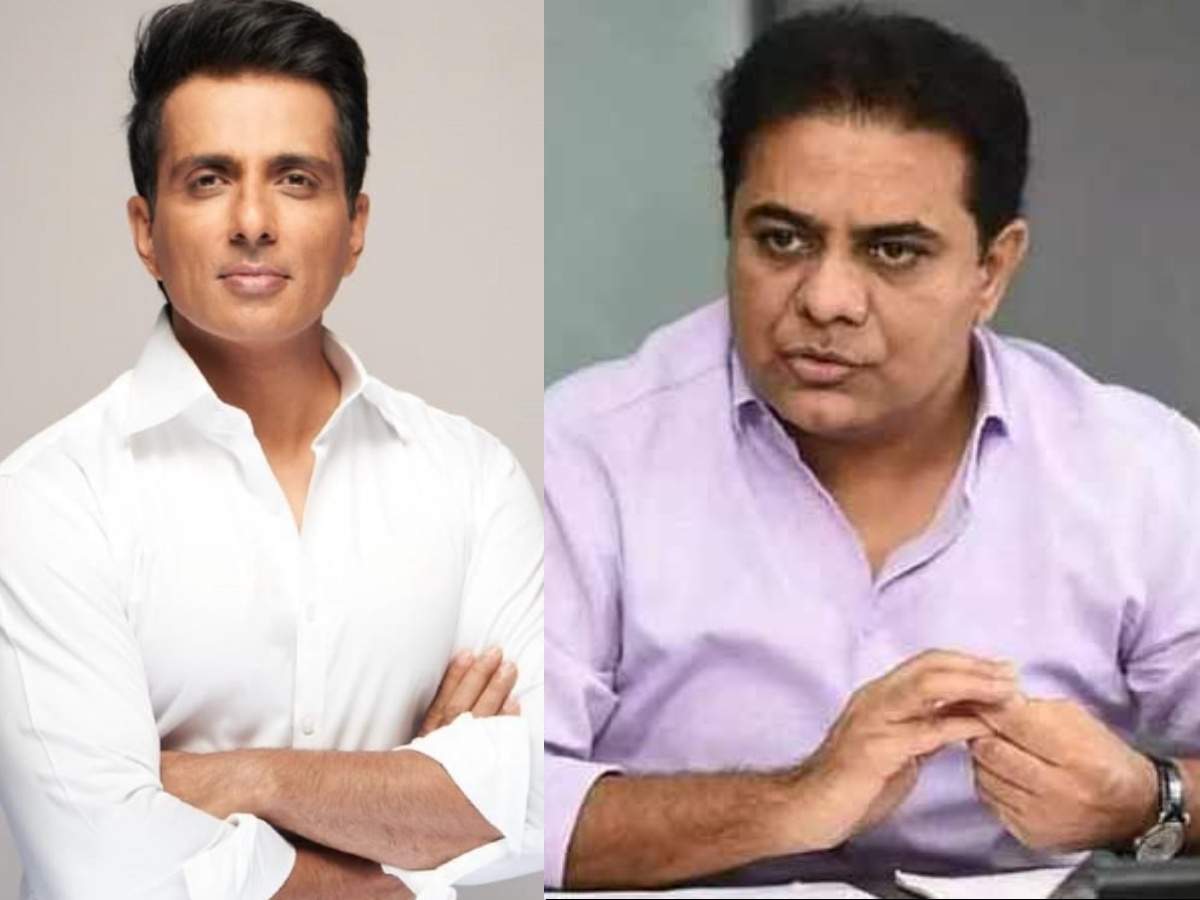telangana minister ktr comments on Sonu Sood 
