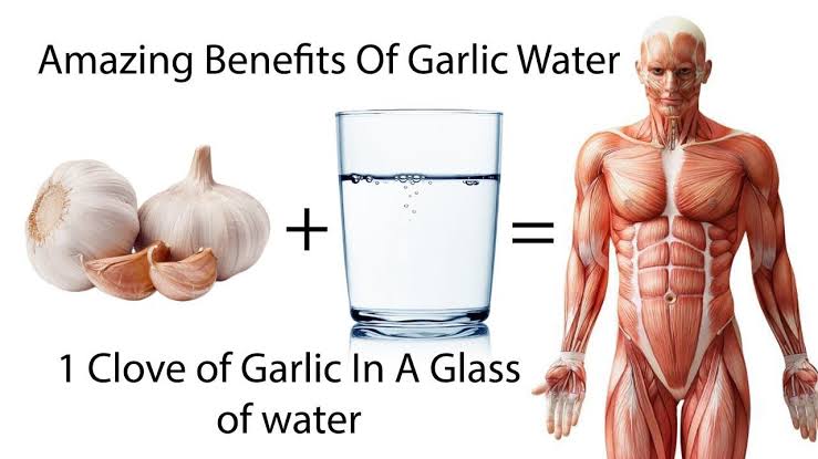 Excellent health benefits of Garlic Water: 