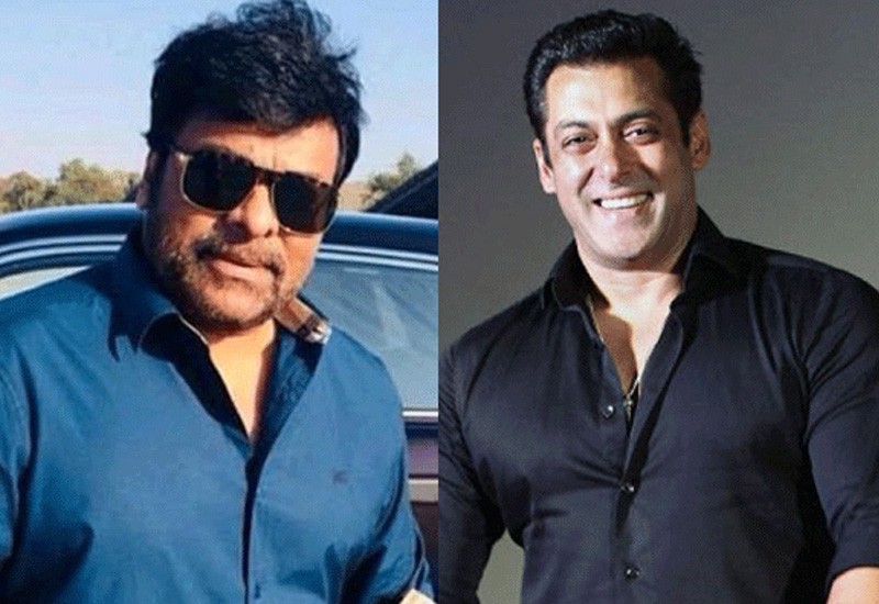 salman khan with chiranjeevi for the first time 