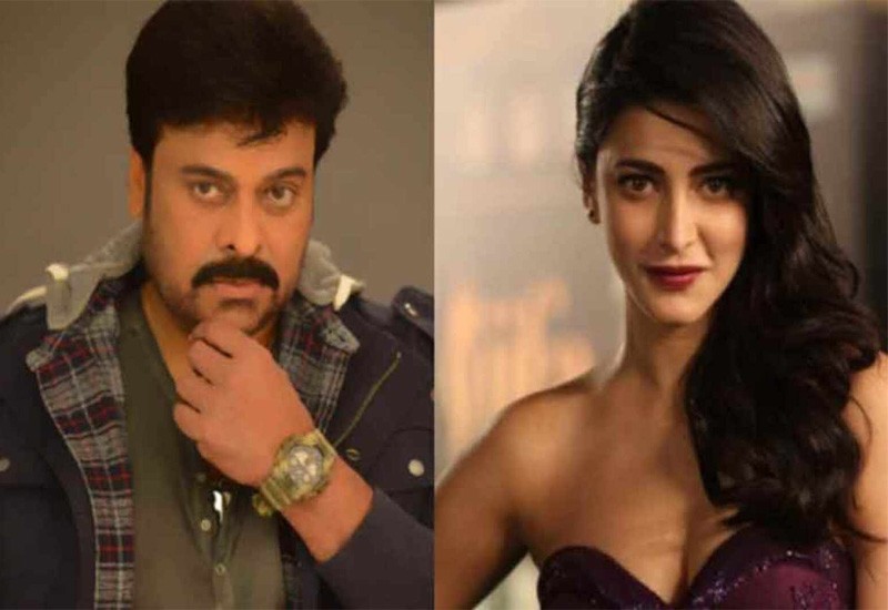 shruti-haasan offered crores to act with chiranjeevi