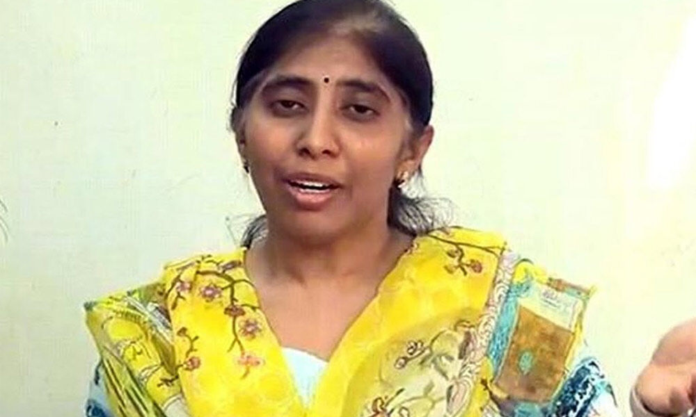 Dr.YS Suneetha Reddy letter to lok sabha speaker