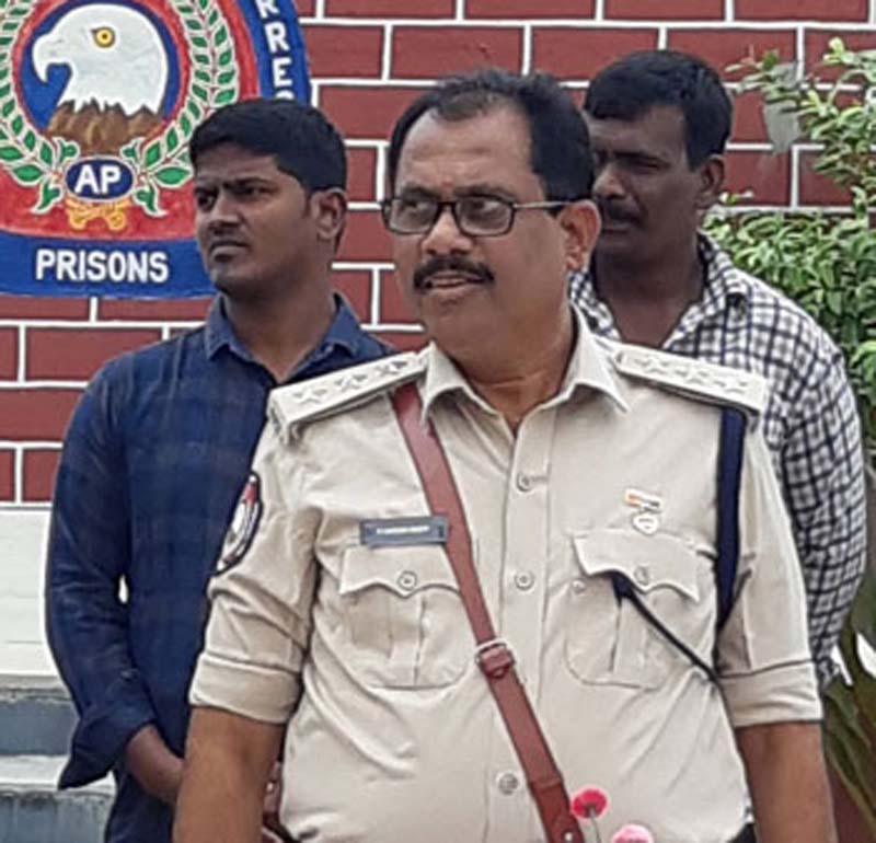Kadapa central jail officer varuna reddy Transfer