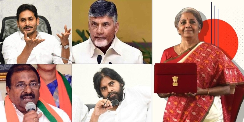 ap political parties stand on budget