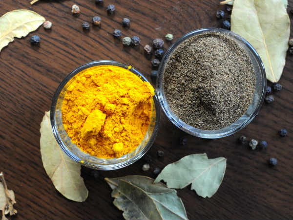 Health: Benefits Of Turmeric And Black Pepper Powder 