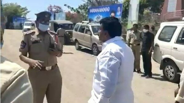 Perni Nani at Polavaram police overaction 