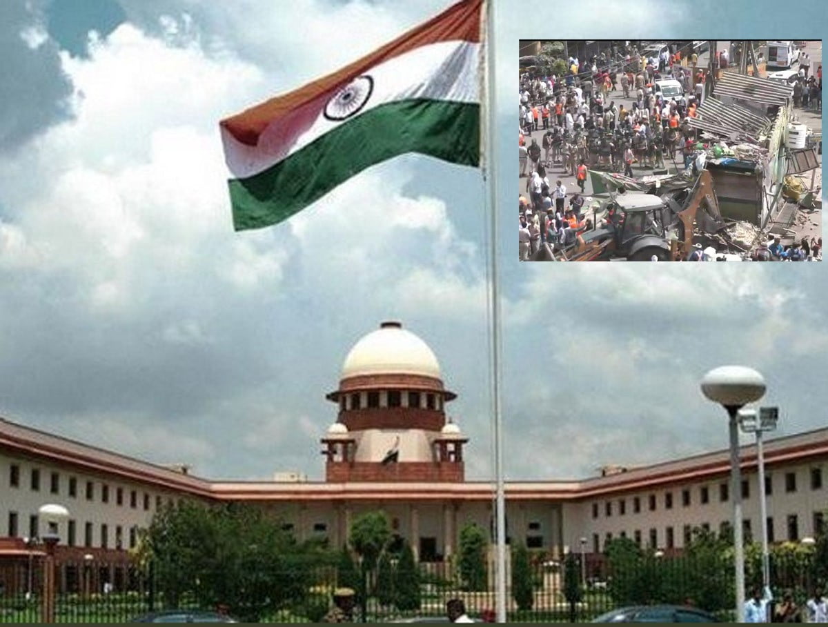 Supreme Court orders status-quo on demolition drive on North Delhi 