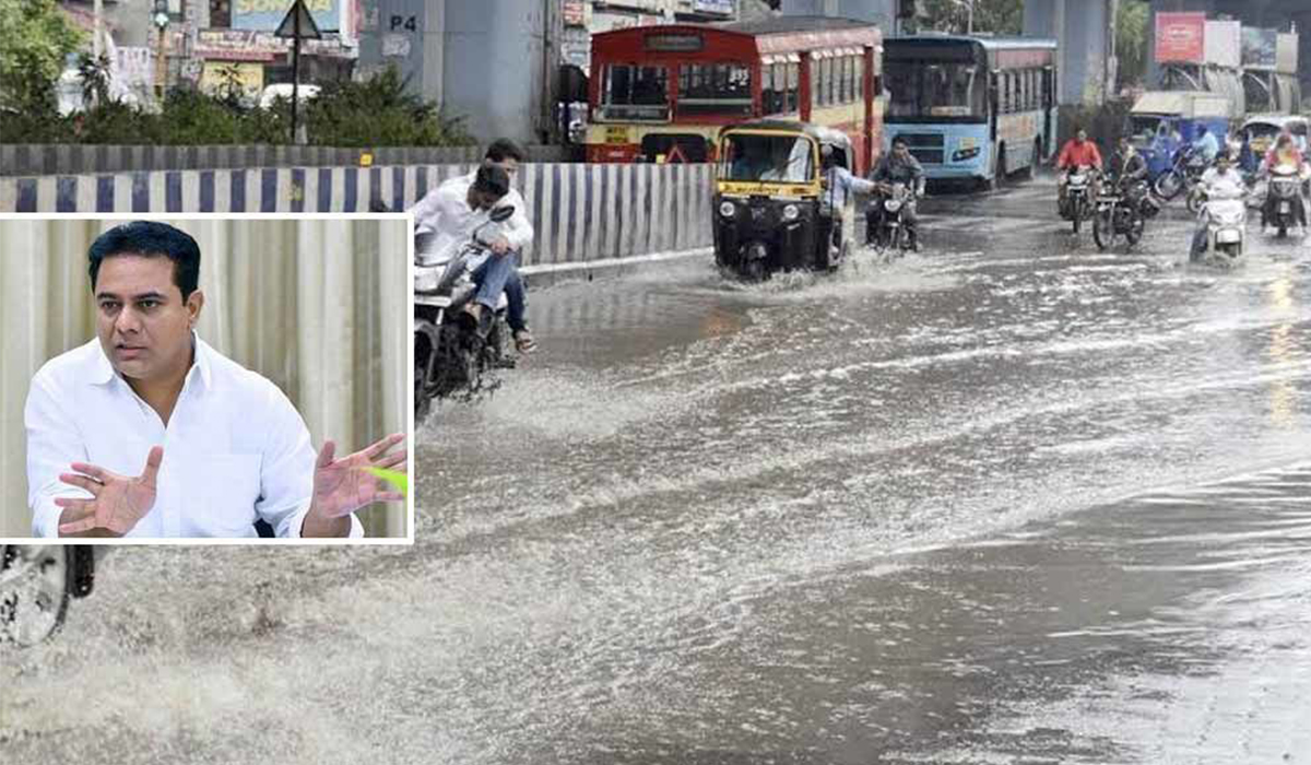 Hyderabad Rains: అడ్డంగా ఇరుక్కున్న కేటీఆర్!టీఆరెస్ పై తిరుగుబాటు అస్త్రం!