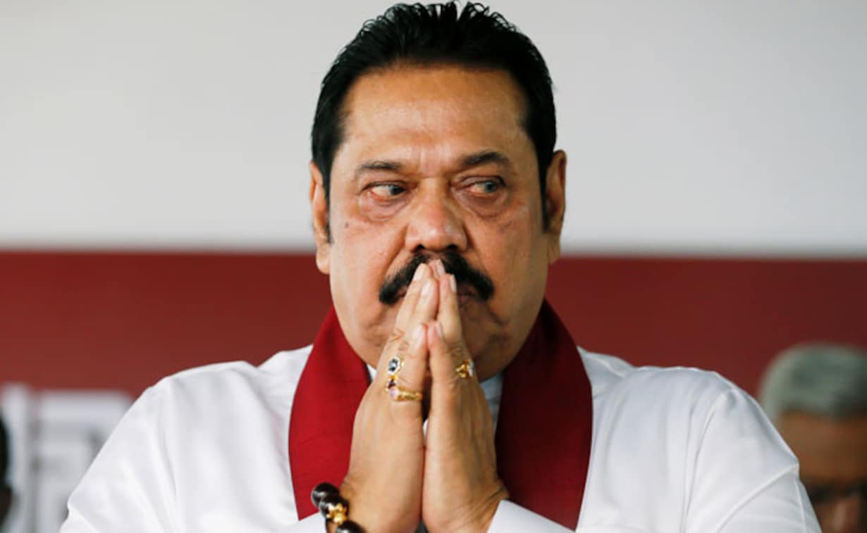 Big Breaking sri lanka prime minister mahinda rajapaksa resigns