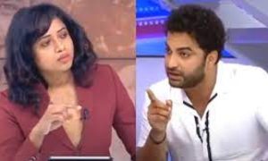 provoked ... Devi Nagavalle! Netizens mistaken for anchor in Vishwaksen controversy