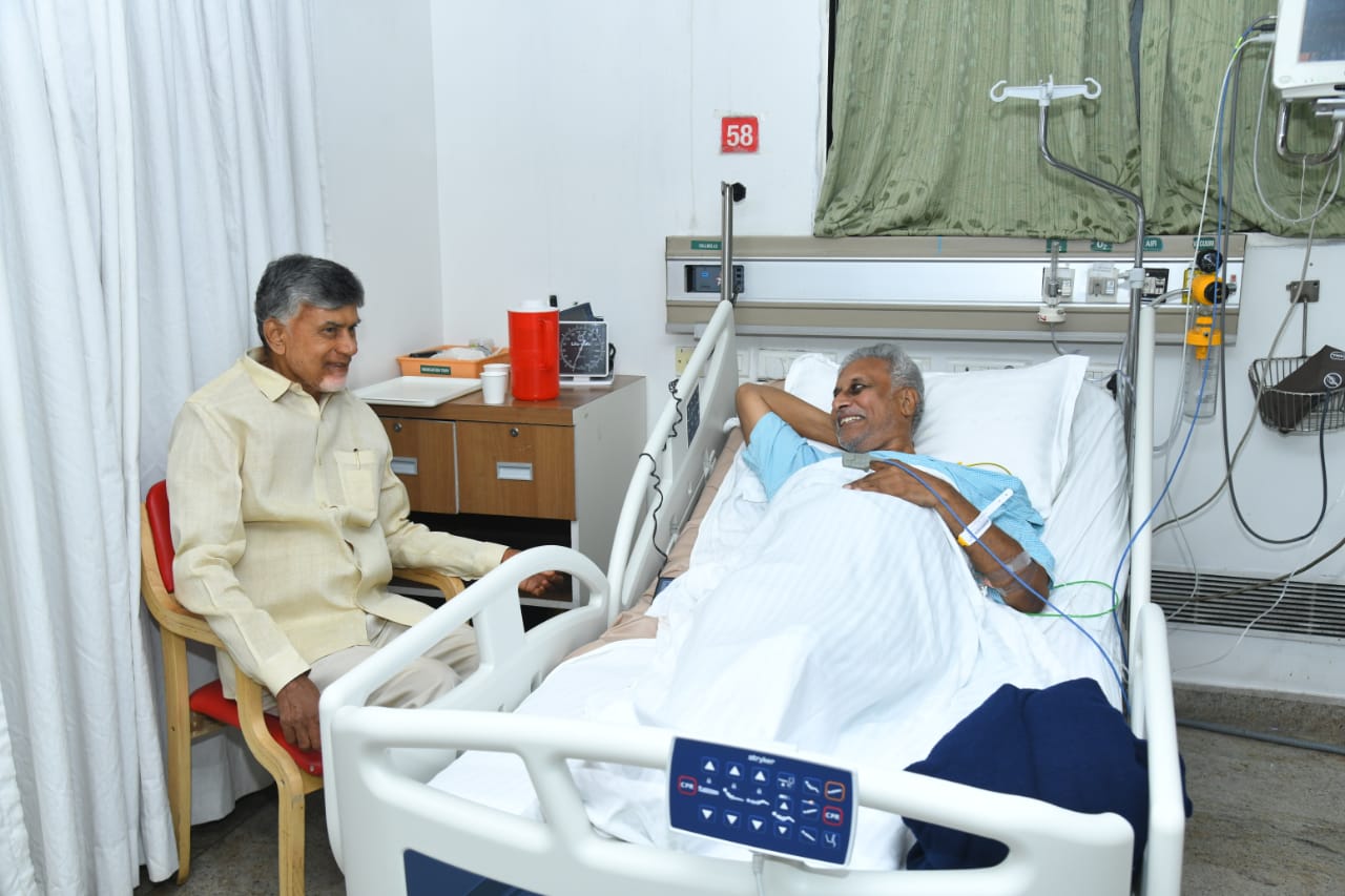 Daggubati Venkateswara Rao had a heart attack