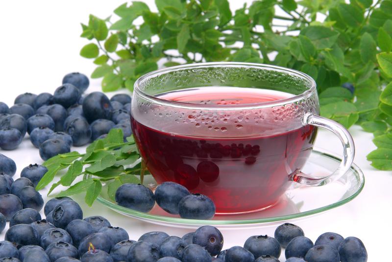 Blue Berries Leaves Tea To Check Diabetes