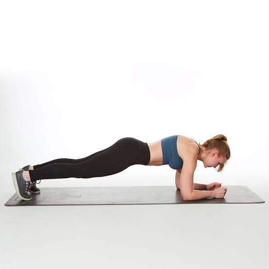 Back Pain and Weight Loss To Check Plank Pose