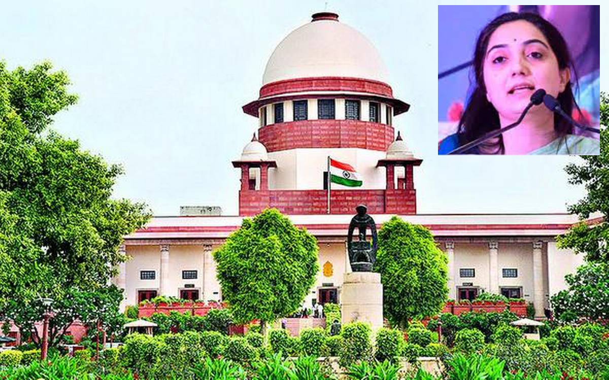 Supreme court Serious comments on Nupur Sharma 