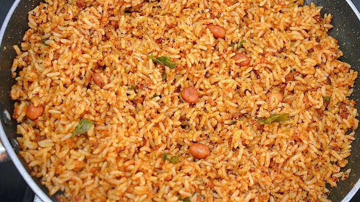 Healthy Peanut Rice: Recipe Preparation 