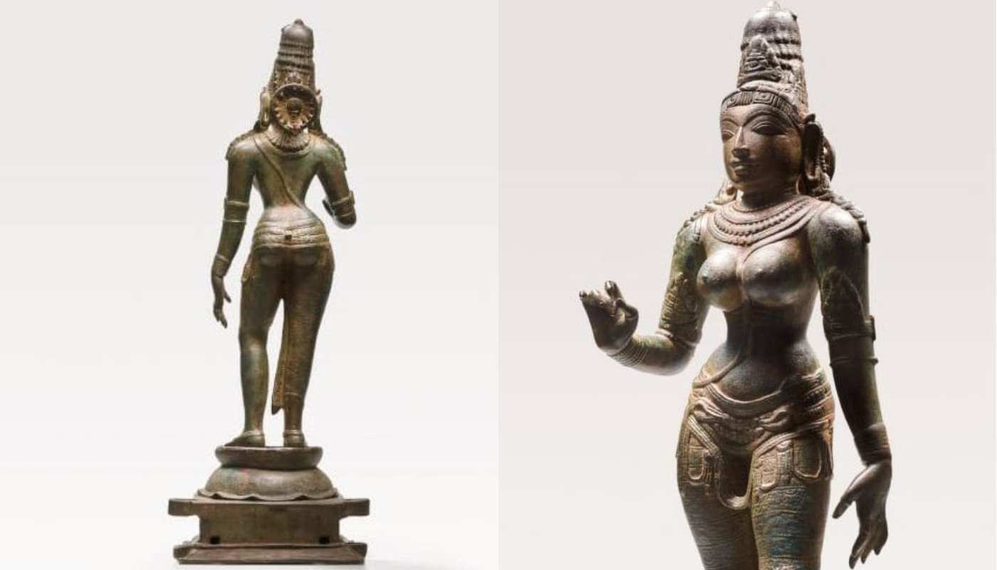 Missing Parvathi Idol Found After 50 Years HD Images