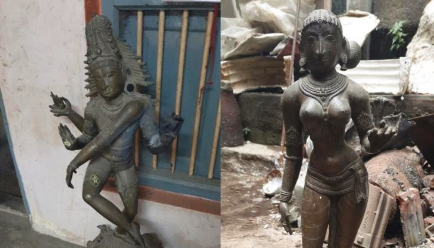 Missing Parvathi Idol Found in Newyork