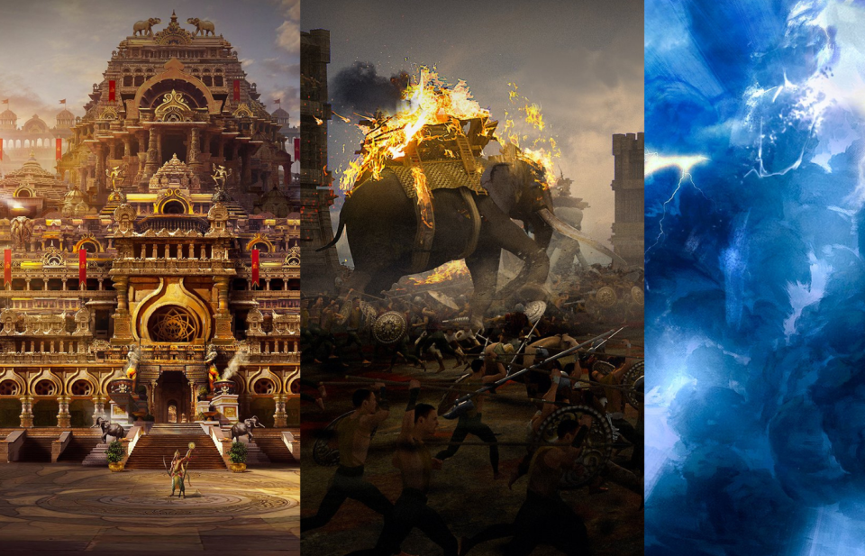 Disney+ Hotstar Tweet on Mahabharat Series with Pictures
