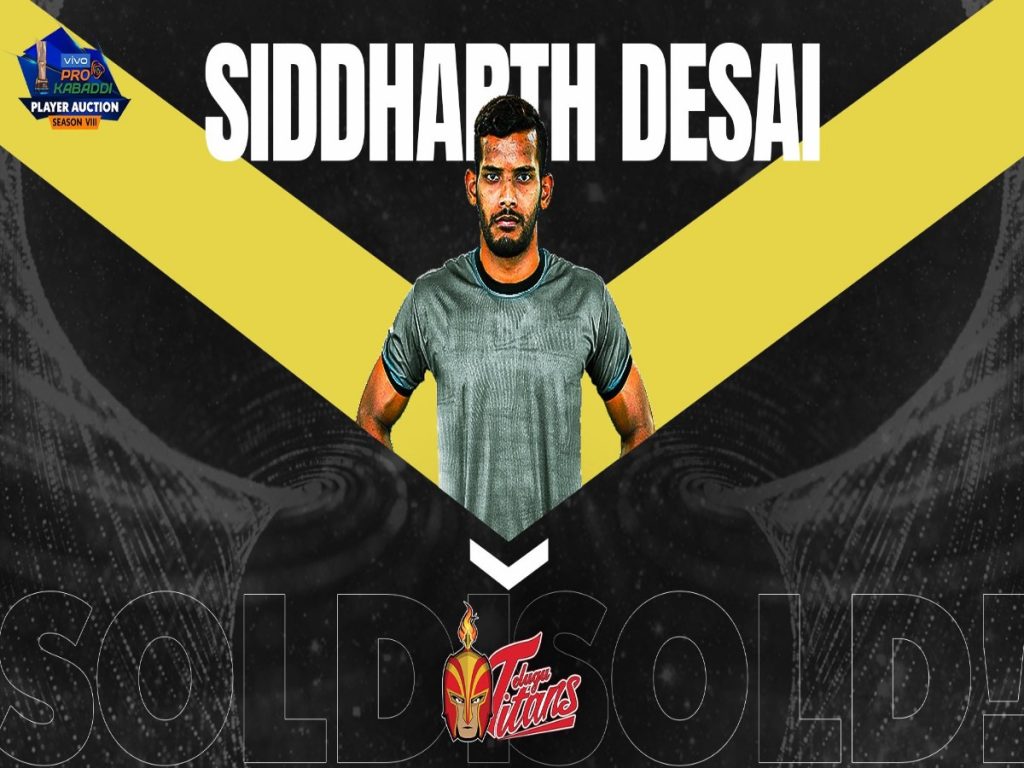 How would Siddharth Desai fit in the new Telugu Titans team in Pro Kabaddi Season 9?
