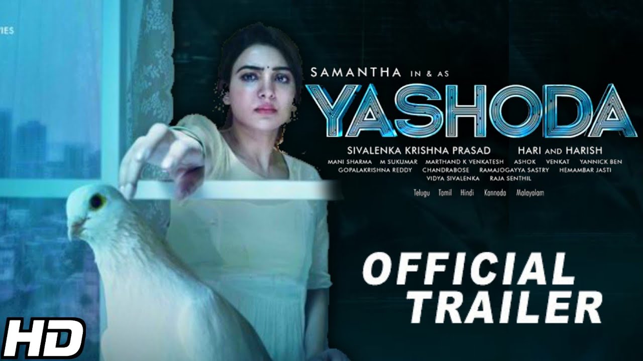 samantha yashoda movie trailer