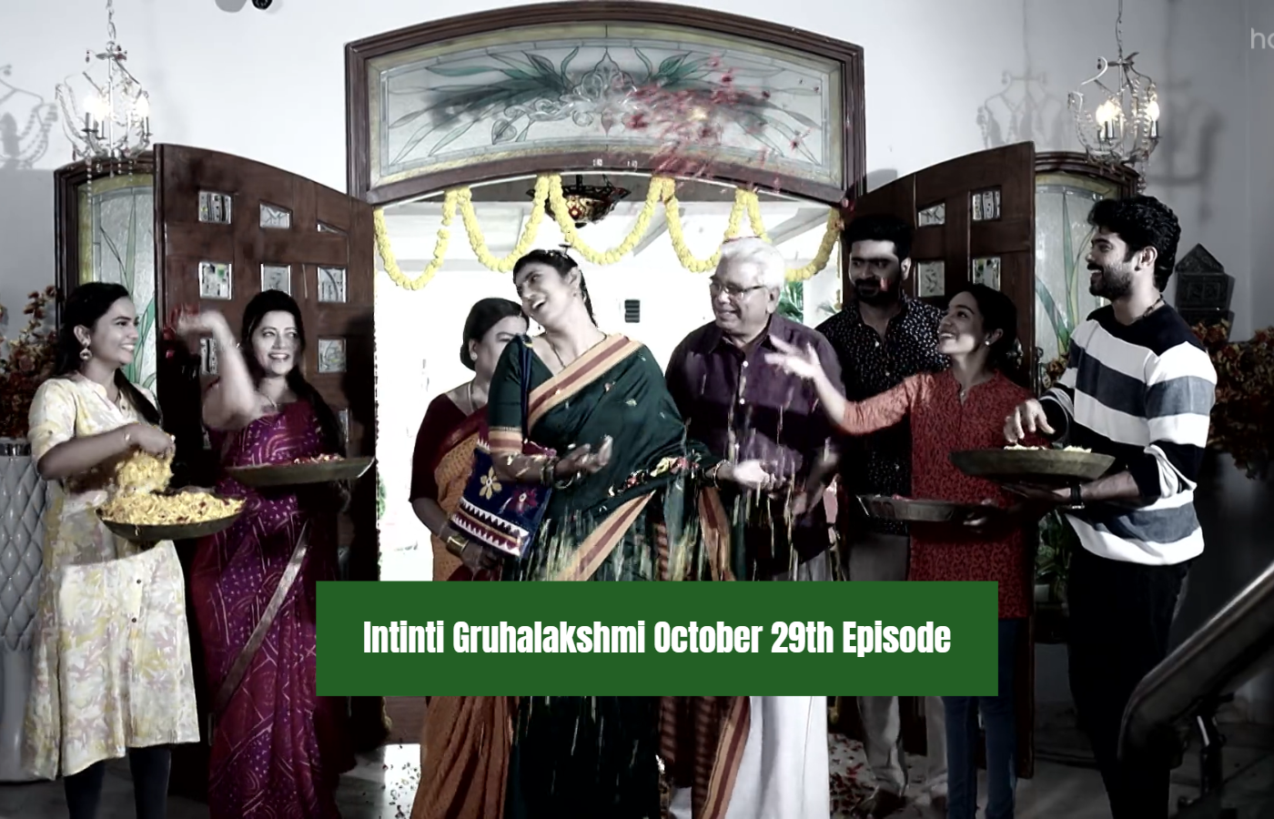 Intinti Gruhalakshmi October 29th Episode